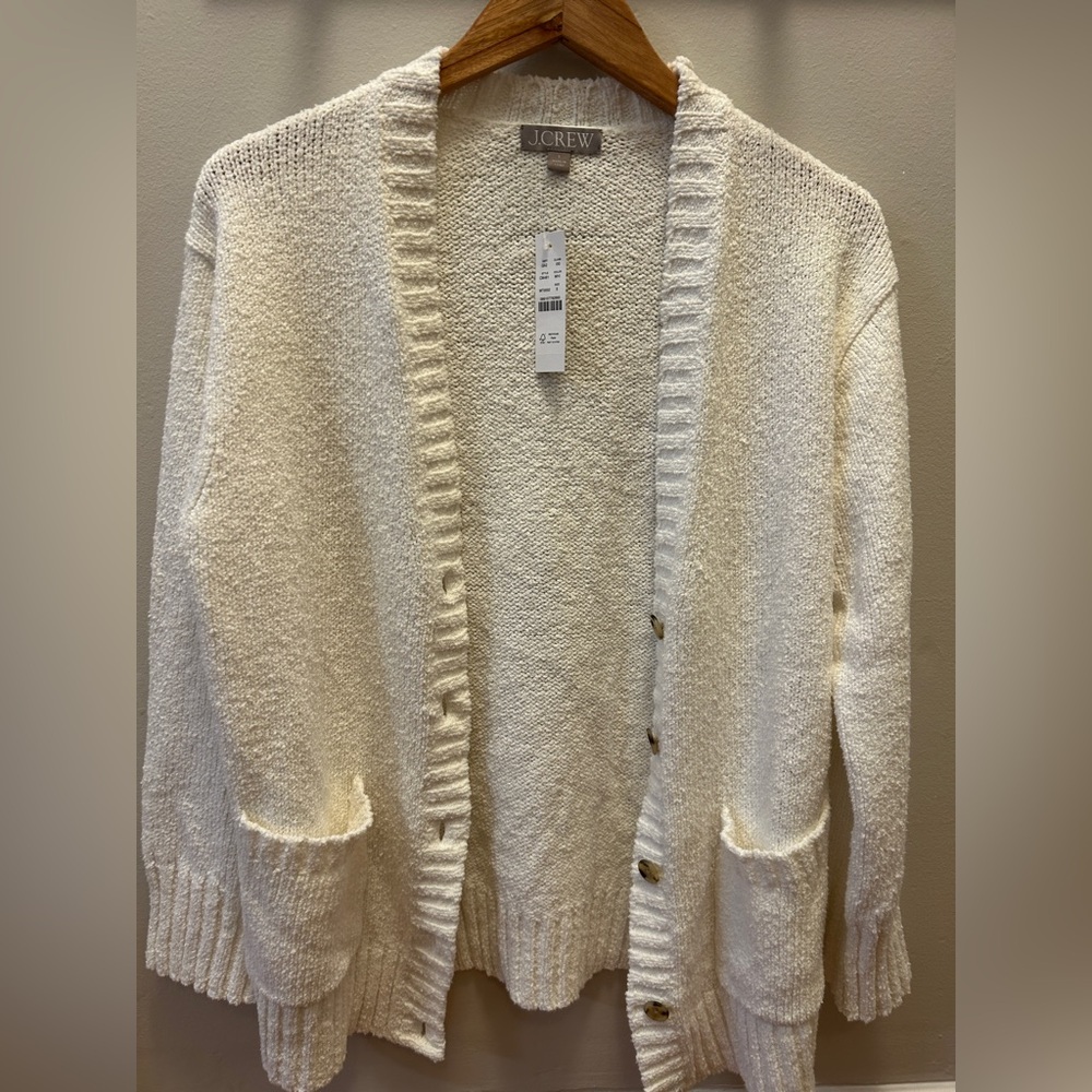 J. Crew Marina V-neck Cardigan